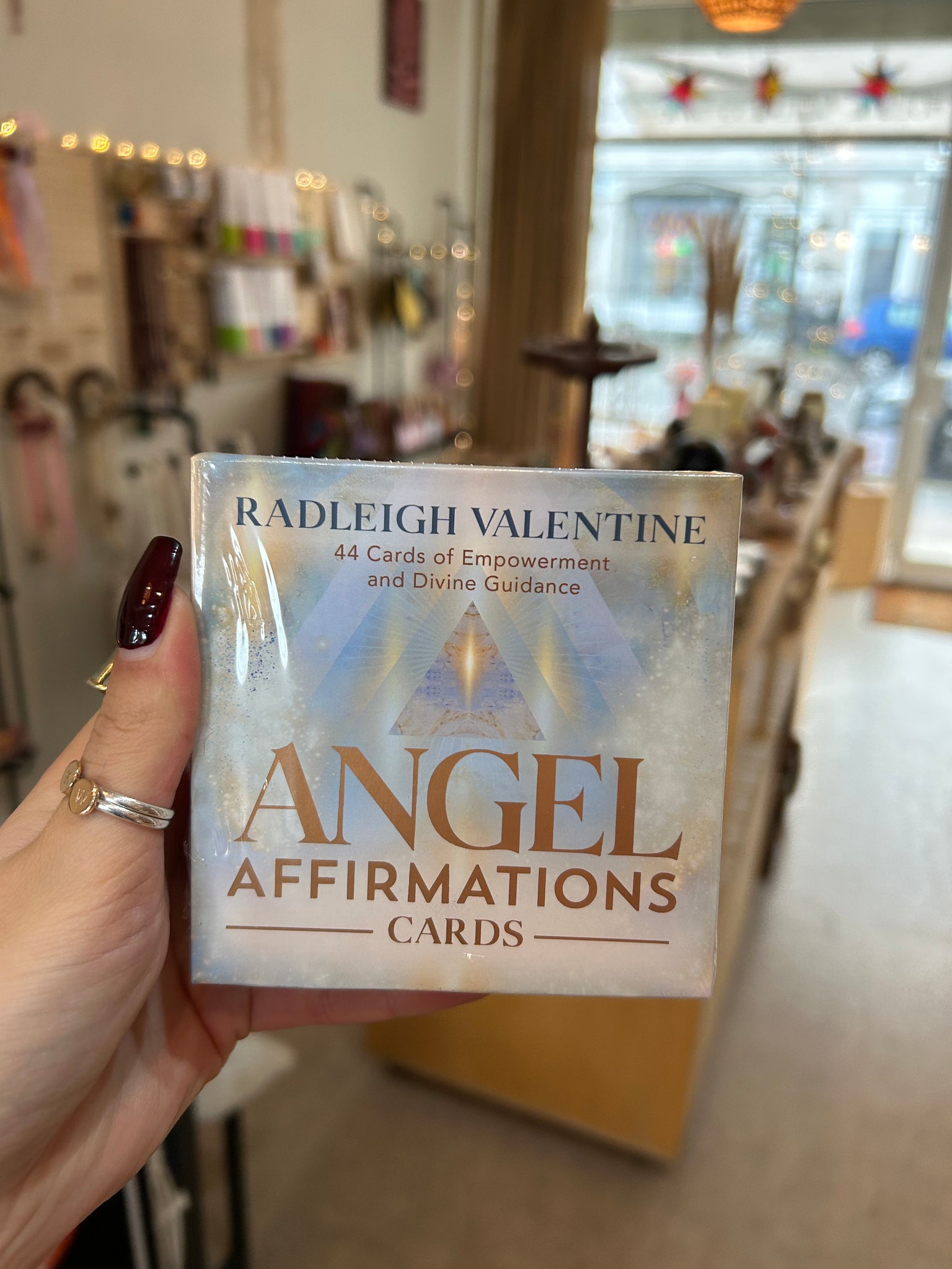 Angel affirmation cards