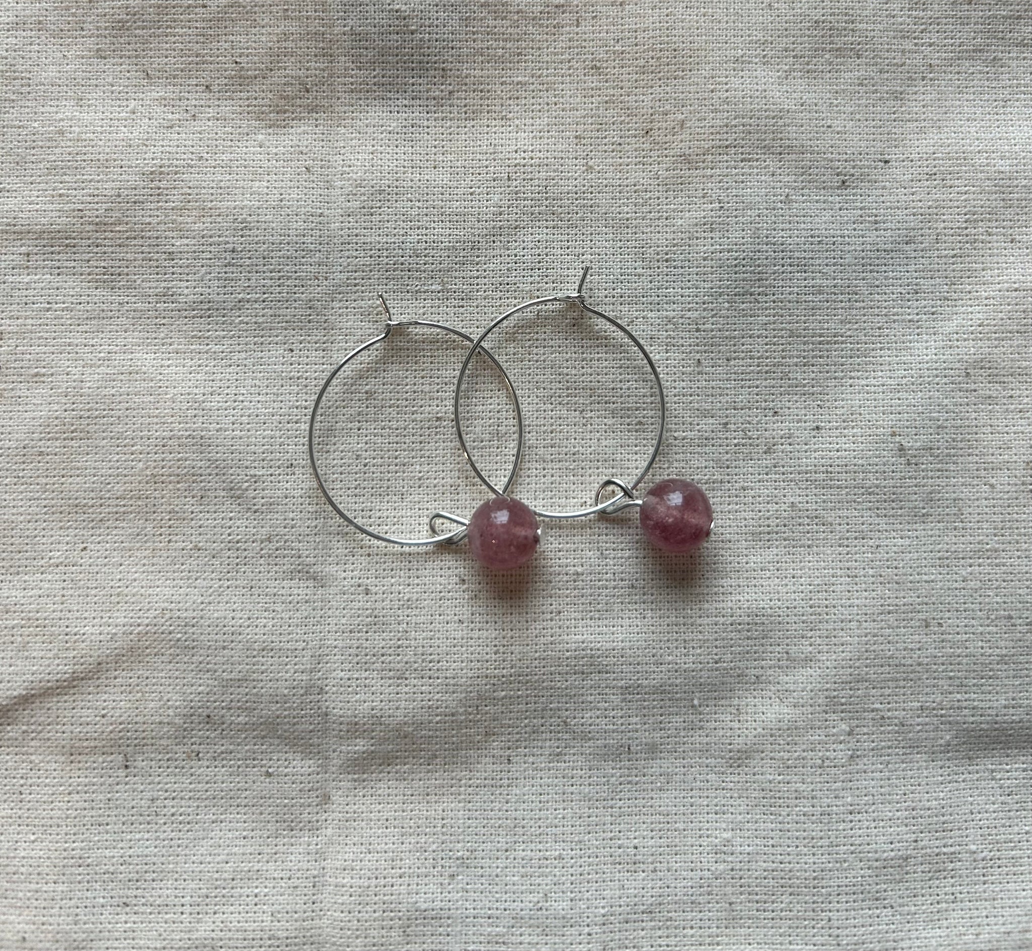 Silver Hoop Earrings