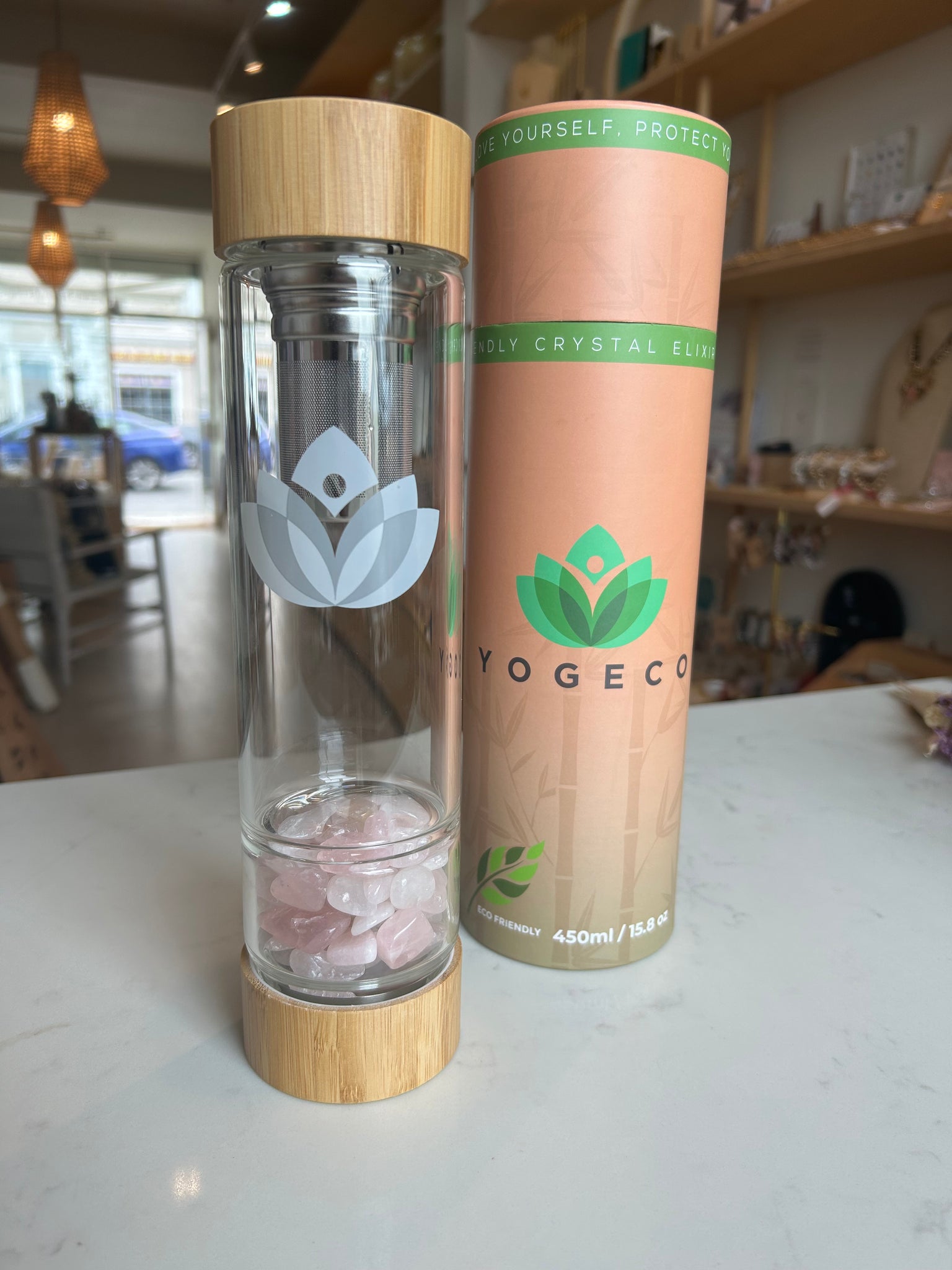 Crystal Waterbottle - Yogeco