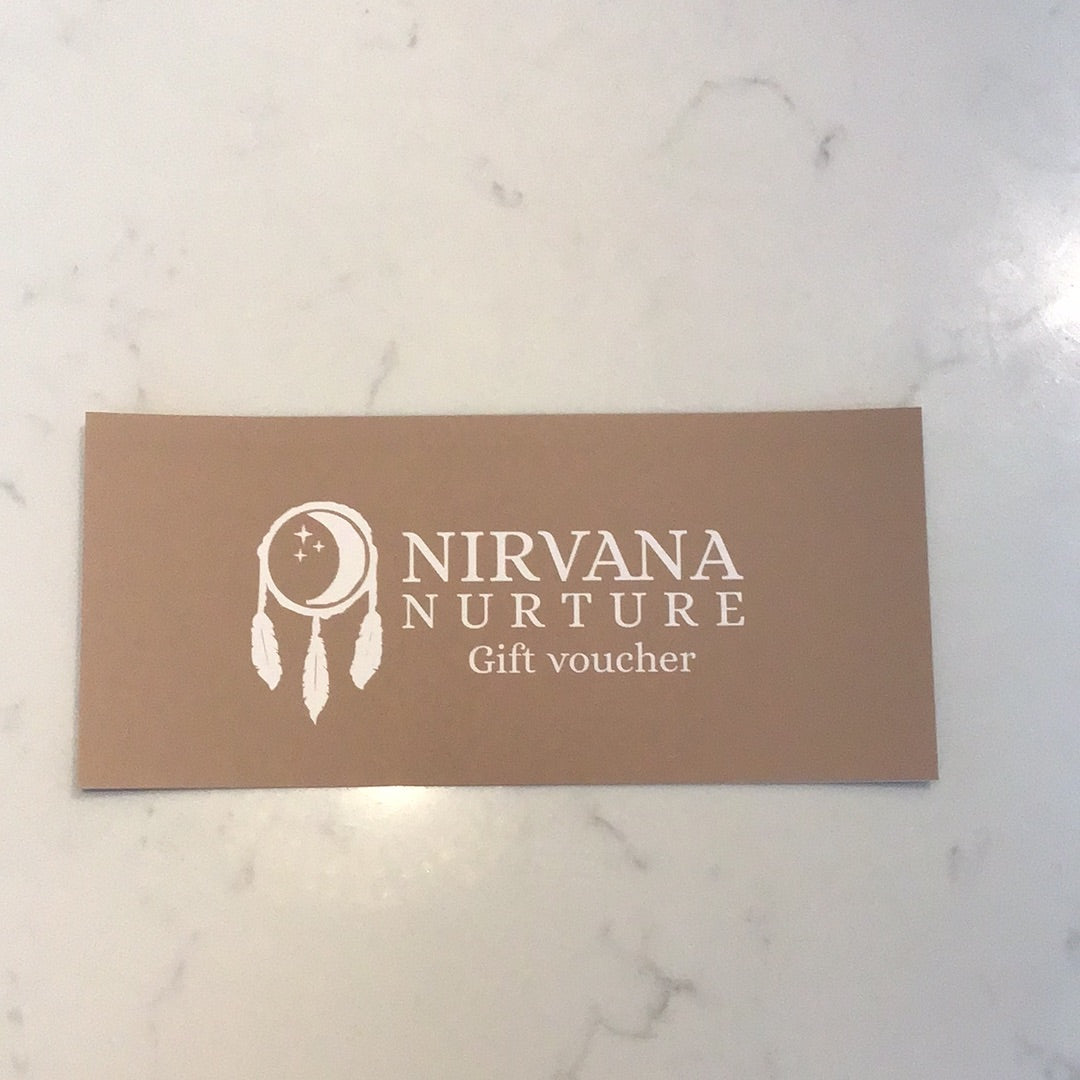 Nirvana Nurture Gift Cards