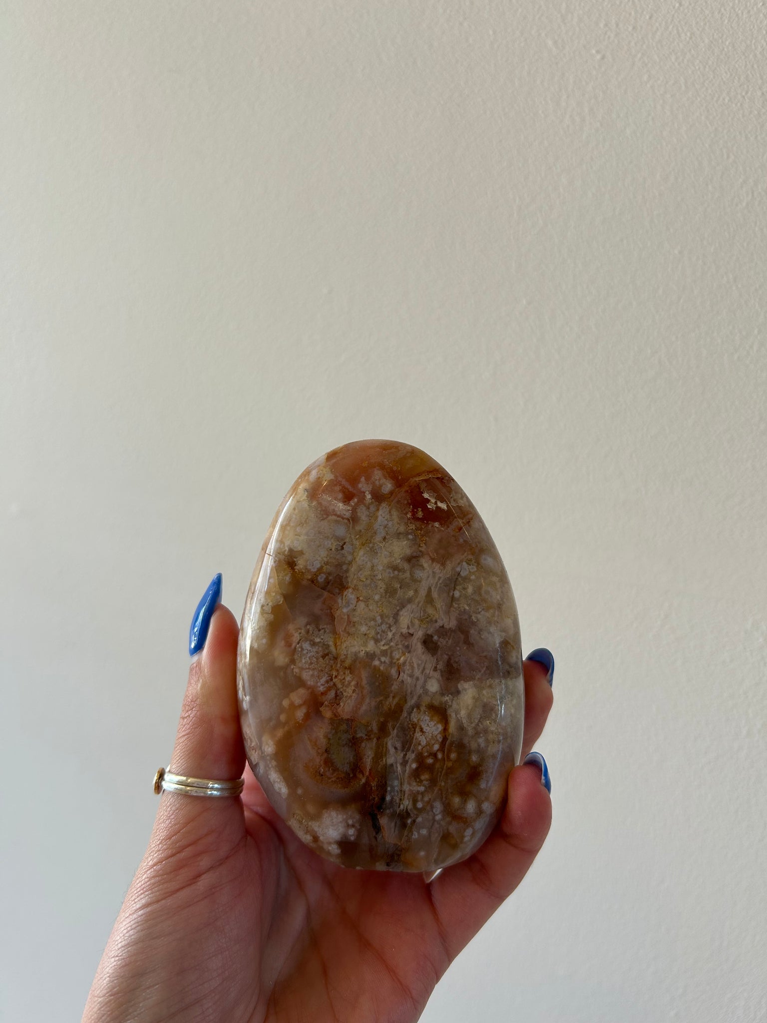 Flower Agate Free-form