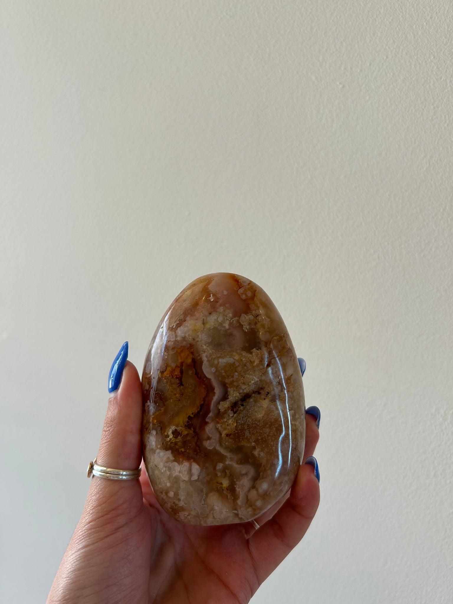 Flower Agate Free-form