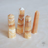 Orange Calcite Towers - Native Self