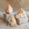 Orange Calcite Raw Points - Native Self