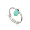 Rio Amazonite Silver Ring - Native Self