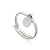 Rio Rainbow Moonstone Silver Ring - Native Self