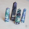 Rainbow Fluorite Towers - Native Self