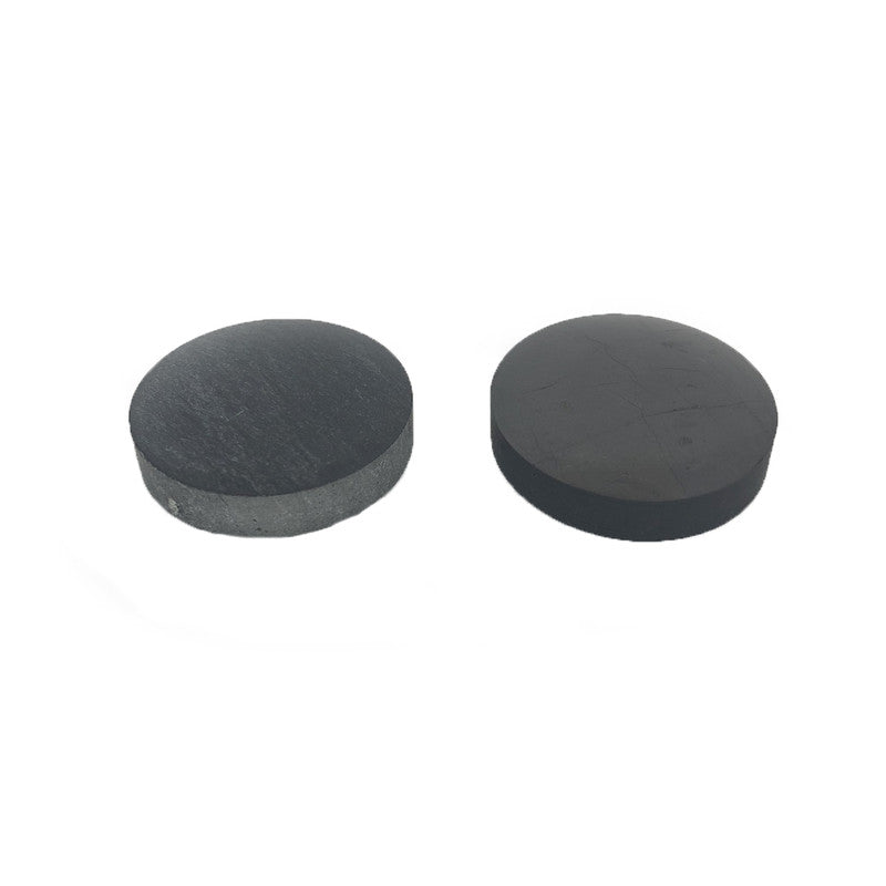 Shungite Circular Pocket Harmonisers - PAIR - Native Self