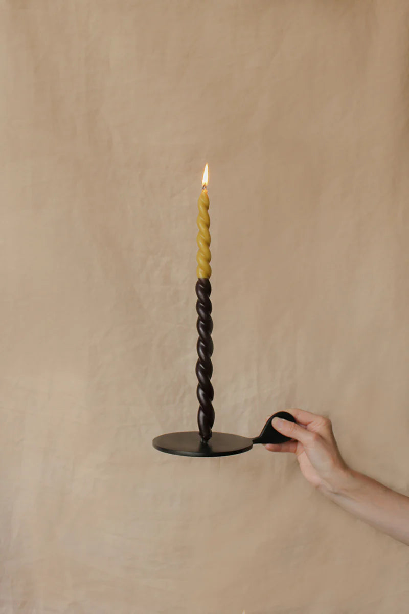 Miniature Flat Plate Candle Holder - Native Self