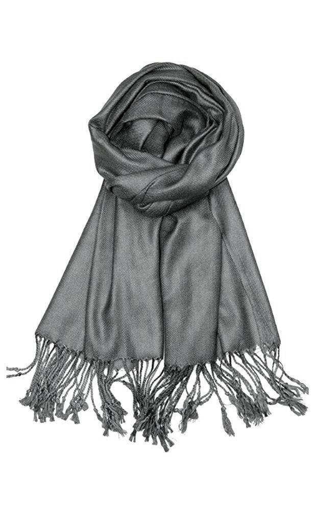 One Piece Charocoal Color Fashion Pashmina Shawl Scarf